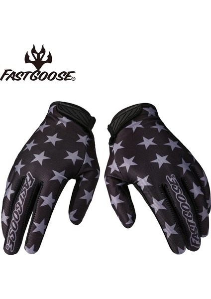 Fildişi Tarzı Xxl Fastgoose Tam Parmak Hava Atv Dh Mx Gp Bmx Hava Işık Mtb Motosiklet Motokros Off Road Yarış Pro Yokuş Aşağı Bisiklet Eldiveni (Yurt Dışından)