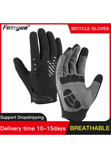 Mavi Stil L Boyutu Dağ Bisikleti Dokunmatik Ekran Bisiklet Eldiveni Nefes Şok Emme Erkekler ve Kadınlar Spor Spor Bahar Yaz Bisiklet Eldiveni (Yurt Dışından) modelleri