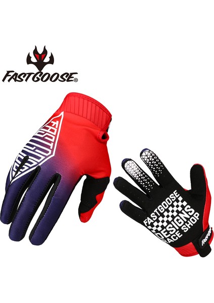 Bej Tarzı Xxl Fastgoose Tam Parmak Hava Atv Dh Mx Gp Bmx Hava Işık Mtb Motosiklet Motokros Off Road Yarış Pro Yokuş Aşağı Bisiklet Eldiveni (Yurt Dışından)