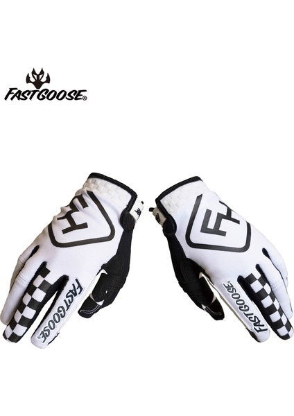 Beyaz Stil M Boyutu Fastgoose Fh Dh Mx Gp Bmx Mtb Motosiklet Motokros Eldiven Off Road Yarış Pro Yokuş Aşağı Spor Bisiklet Bisiklet Bisiklet Bisiklet Eldiveni (Yurt Dışından)