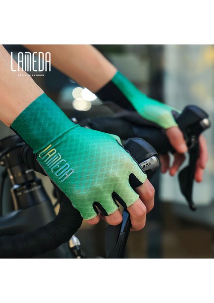 Altın Tarzı S Beden Lameda Yarım Parmak Bisiklet Eldiveni Hem Erkekler Hem De Kadınlar Için Yaz Profesyonel Yol Dağ Bisikleti Sönümleme Ekipmanları (Yurt Dışından) indirimleri