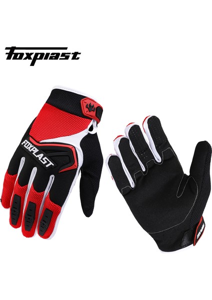 Siyah3 Tarzı S Beden 2023 Fastgoose Nefes Alabilen Erkek ve Kadın Bisiklet Eldivenleri Tüm Parmak Spor Bisiklet Motosiklet Motokros Yarış Eldivenleri Bisiklet (Yurt Dışından)