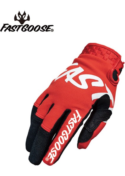 Kırmızı Stil M Boyutu Fastgoose Dokunmatik Ekran Motosiklet Motokros Eldivenleri Motosiklet Sürme Bisiklet Eldiveni Mx Mtb Off Road Yarış Spor Bisiklet Eldiveni (Yurt Dışından)