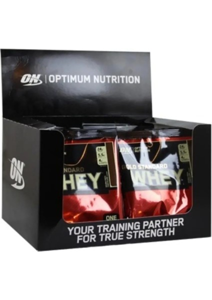 Whey gold Standard Çikolata Aromalı Şase 31 g 1 Servis 24'lü Paket