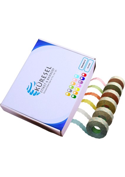 | Meto Etiket | Mor | 42 Rulo | 42X1500 | S2 | Ürün Etiketi | Tabanca Etiketi