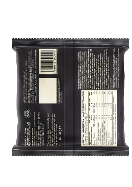 Whey gold Standard Çikolata Aromalı Şase 31 g 1 Servis 24'lü Paket modelleri