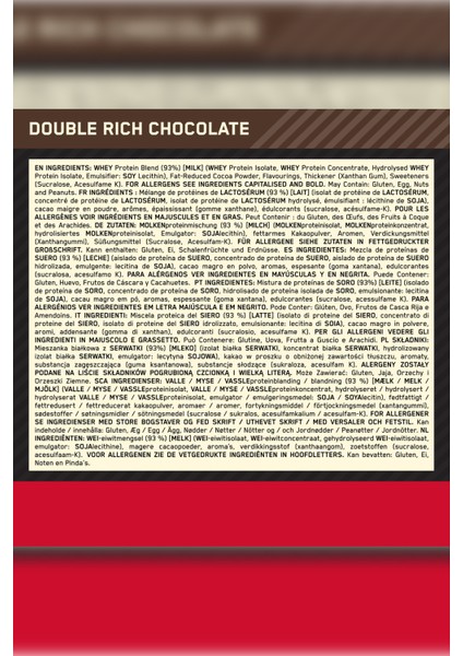 Whey gold Standard Çikolata Aromalı Şase 31 g 1 Servis 24'lü Paket fırsatları