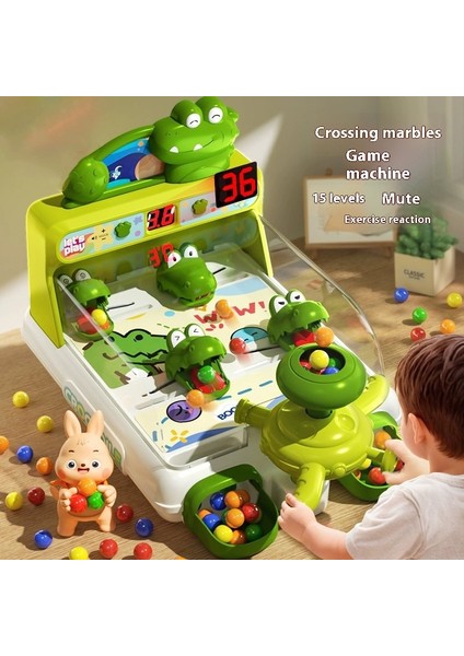 Weırsoın Timsah Pachinko Oyun Makinesi Bulmaca Oyuncak Hediye (Yurt Dışından)