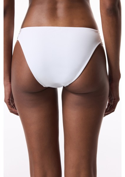Beyaz Düşük Bel Hipkini Bikini Altı fiyatları