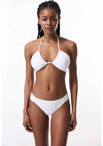 Beyaz Düşük Bel Hipkini Bikini Altı fırsatları
