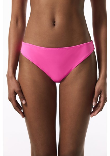 Pembe Slip Bikini Altı