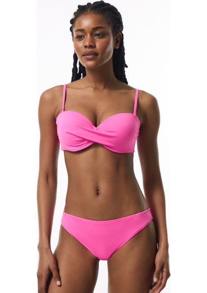 Pembe Slip Bikini Altı
