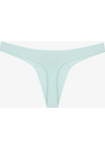 Soft Harmony Pamuklu Lace Detailed Çok Renkli 3lü Tanga Külot fırsatları