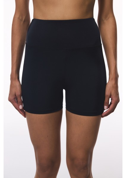 Siyah Biker Bikini Altı
