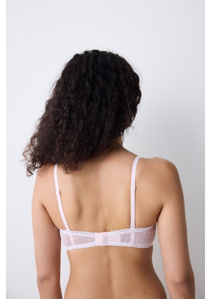 Lotus Broderie Pembe Sütyen