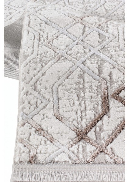 Nar A0232 Bej Uzun Ömürlü Yumuşak Dokulu Salon Mutfak Koridor Oturma Odası Yolluk Halı Makine Halısı fiyatları