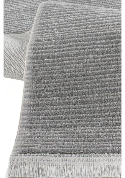 Nar A0238 Gri Uzun Ömürlü Yumuşak Dokulu Salon Mutfak Koridor Oturma Odası Yolluk Halı Makine Halısı modelleri