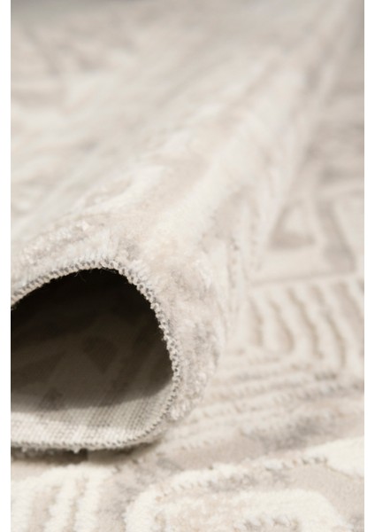 Vavien 1370 Bej Yumuşak Dokulu Salon Mutfak Koridor Oturma Odası Yolluk Halı Makine Halısı fiyatları