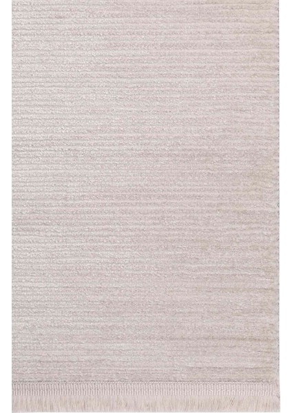 Vavien 1371 Bej Yumuşak Dokulu Salon Mutfak Koridor Oturma Odası Yolluk Halı Makine Halısı fırsatları