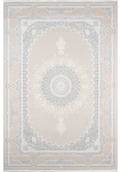 Vavien 1374 Bej Yumuşak Dokulu Salon Mutfak Koridor Oturma Odası Yolluk Halı Makine Halısı indirimleri