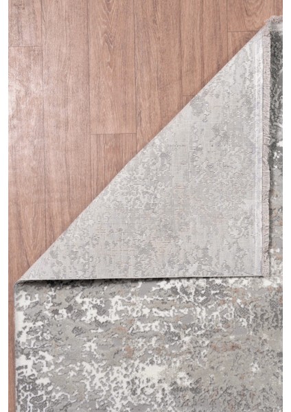 Vavien 1383 Gri Yumuşak Dokulu Salon Mutfak Koridor Oturma Odası Yolluk Halı Makine Halısı modelleri