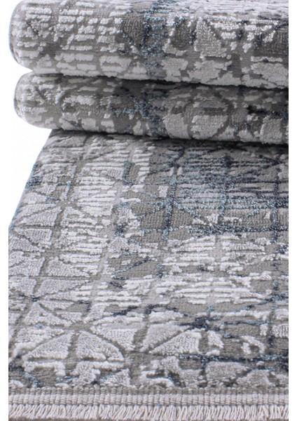 Vavien A0075 Gri Yumuşak Dokulu Salon Mutfak Koridor Oturma Odası Yolluk Halı Makine Halısı fırsatları