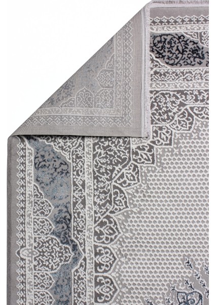 Vavien A0074 Gri Yumuşak Dokulu Salon Mutfak Koridor Oturma Odası Yolluk Halı Makine Halısı indirimleri