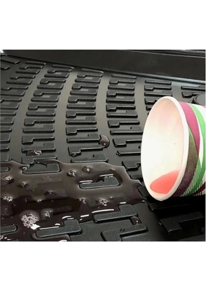 Mitsubishi L200 2005-2018 Uyumlu 3D Siyah Kokusuz Havuzulu Paspas Takımı fırsatları