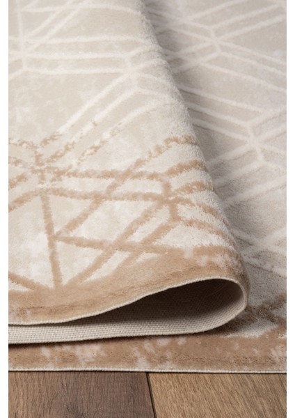 Universal A0299 Bej Uzun Ömürlü Yumuşak Dokulu Salon Mutfak Koridor Oturma Odası Yolluk Halı modelleri