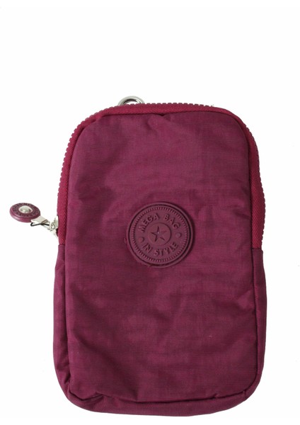 M 226 Mega Bag Krinkıl Kumaş Unisex Küçük Omuz Çantası, Telefonluk