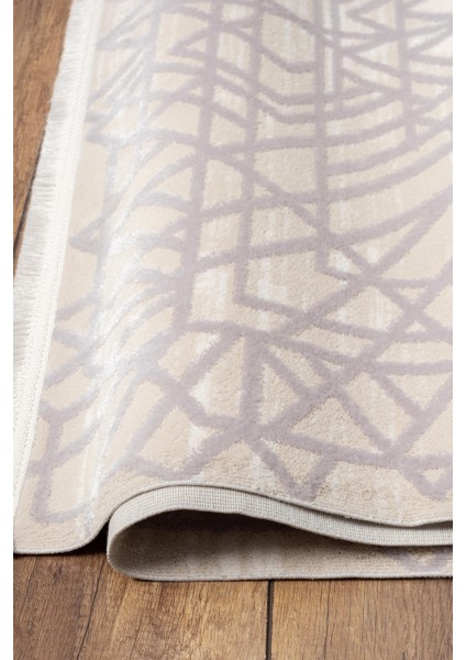 Universal UV001 Bej Uzun Ömürlü Yumuşak Dokulu Salon Mutfak Koridor Oturma Odası Yolluk Halı modelleri