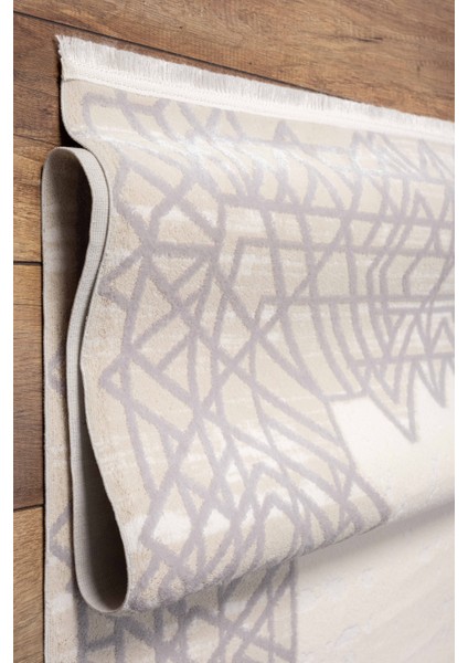 Universal UV001 Bej Uzun Ömürlü Yumuşak Dokulu Salon Mutfak Koridor Oturma Odası Yolluk Halı fırsatları