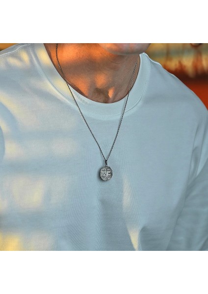 925 Ayar Gümüş Şaman Davulu Unısex Kolye fiyatları