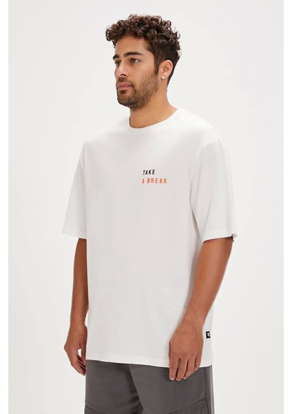 Badbear Sand Erkek Tshirt - Ekru