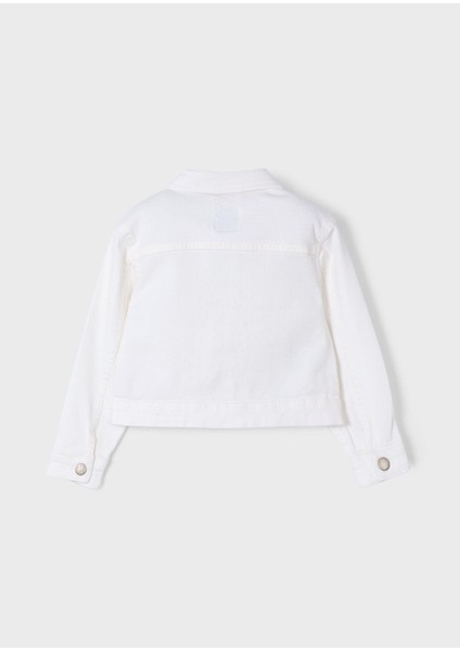 Kız Çocuk Gabardin Ceket