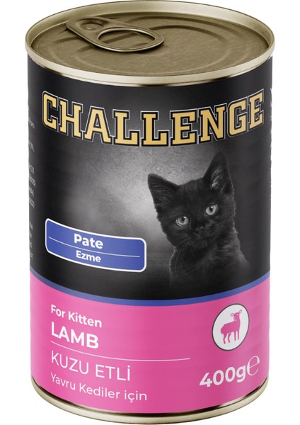 Pate Kuzu Etli Yavru Kedi Konservesi 400 gr