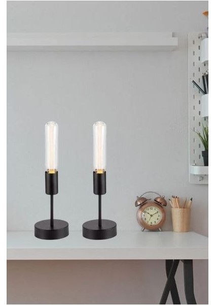 Yıldız Home Rustik Abajur 2.li Siyah fiyatları