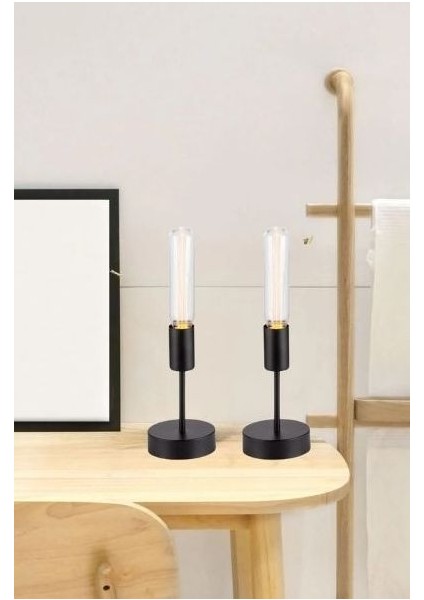 Yıldız Home Rustik Abajur 2.li Siyah fırsatları