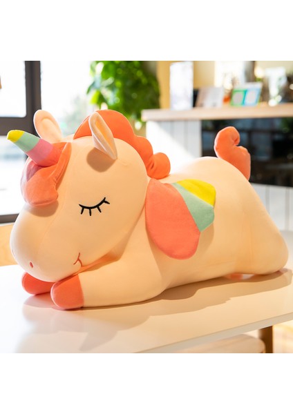 Gökkuşağı Midilli Bebek Tek Boynuzlu At Peluş Oyuncak (Yurt Dışından)