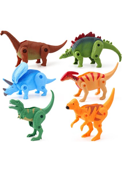 Çocuklar Dinozor Yumurta Dönüşüm Oyuncakları 6 Kombinasyon Simülatörü Dinozor Oyuncakları (Yurt Dışından)