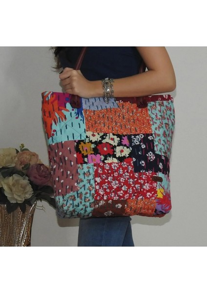 Patchwork Kol Çantası