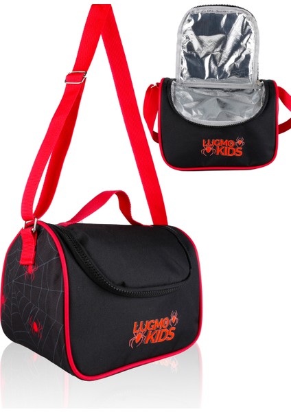 3 Lü Ilkokul Çanta Seti Erkek Çocuk Çantası Astarlı Pedli Örümcekli Siyah fırsatları