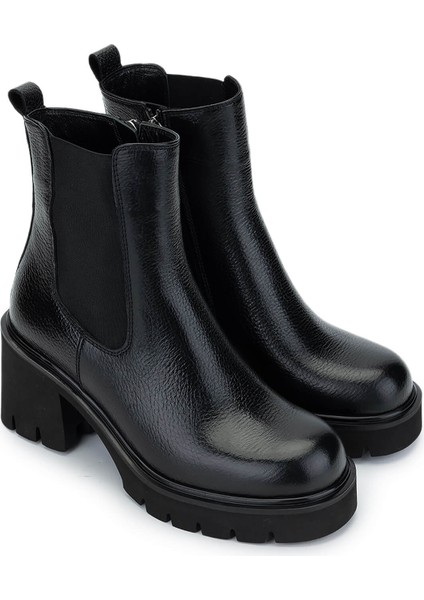Kadın Deri Siyah Floter Casual Bot 33 52002 Bn Bot SK24-25 Sıyah Fltr fiyatları