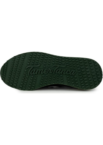 Erkek Deri Yeşil Kroko Sneakers & Spor Ayakkabı 383 6106 Erk Ayk SK24-25 Yesıl Kroko fırsatları
