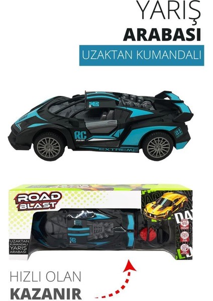 Uzaktan Kumandalı Oyuncak Araba - Full Fonksiyon Şarj Edilebilir 1:24
