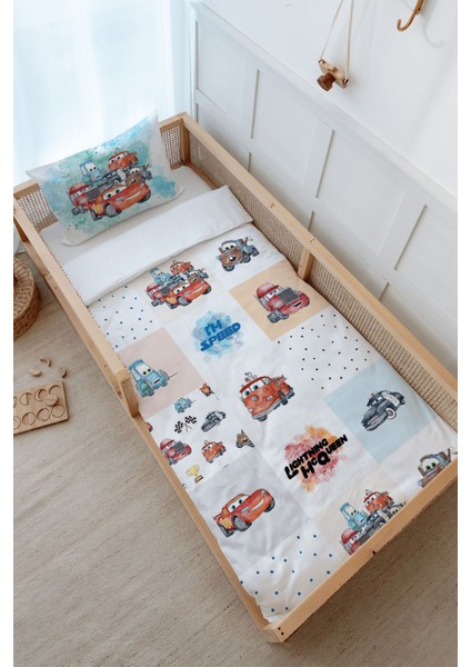 Montessori Nevresim Takımı (100 x 200) - Cartoon Serisi - Şimşek Mcquenn Patchwork