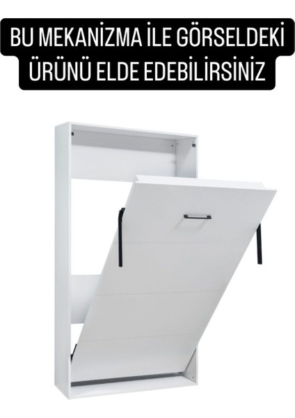 Akıllı Mobilya Dikey Açılır Ahşap Kasa Duvar Yatağı Mekanizması (Kendi Duvar Yatağını Yap)