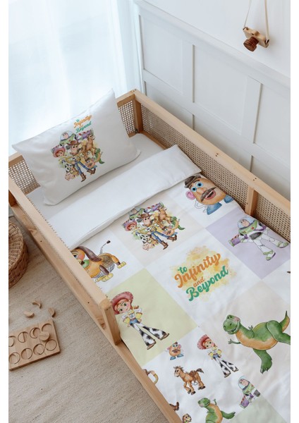 Montessori Nevresim Takımı (100 x 200) - Cartoon Serisi - Toy Story Patchwork modelleri