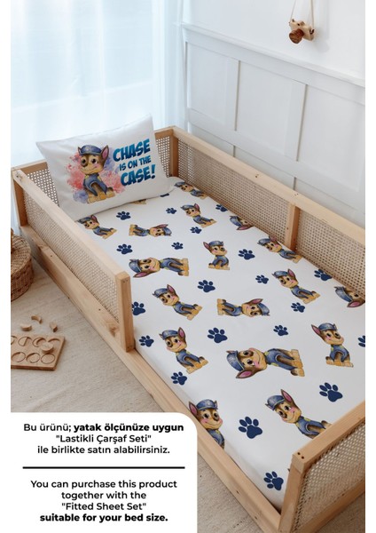 Montessori Nevresim Takımı (100 x 200) - Cartoon Serisi - Paw Patrol Ryder fırsatları