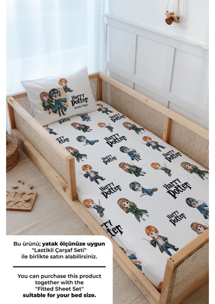 Montessori Nevresim Takımı (100 x 200) - Cartoon Serisi - Harry Potter fırsatları